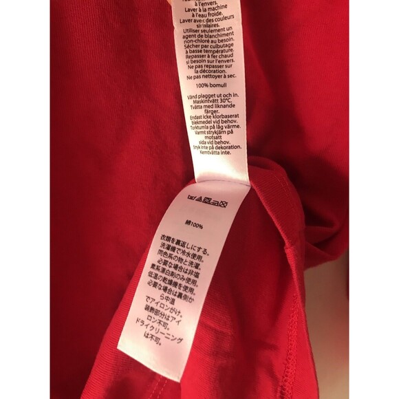 Vineyard Vines Kids Santa Whale Long Sleeve Shirt -Size L Red Color - Picture 6 of 12